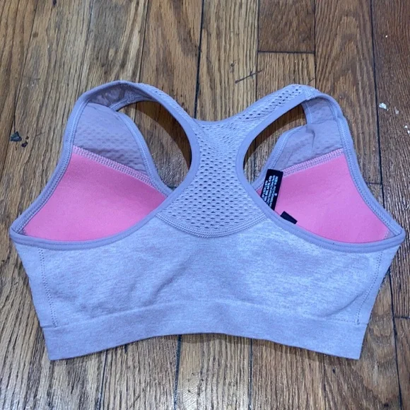 VICTORIA'S SECRET *PINK* SPORT SEAMLESS MESH PUSH UP SPORTS BRA. SIZE: XS - Picture 4 of 5